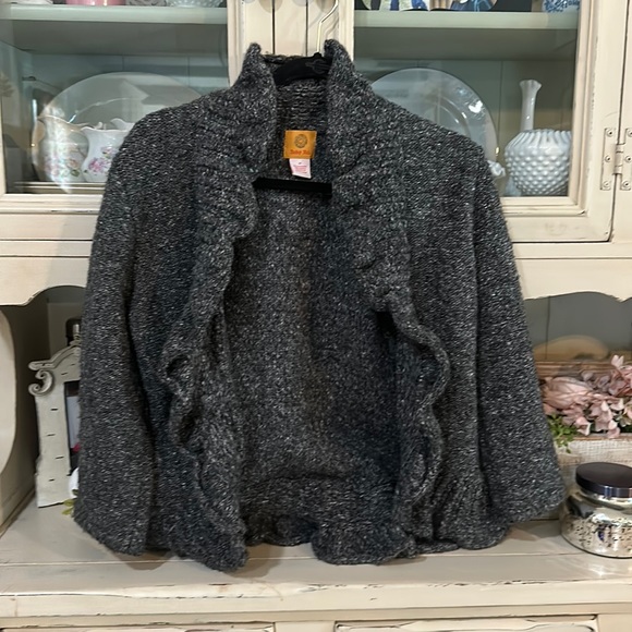 Ruby Rd. Grey Cardigan - Picture 1 of 5